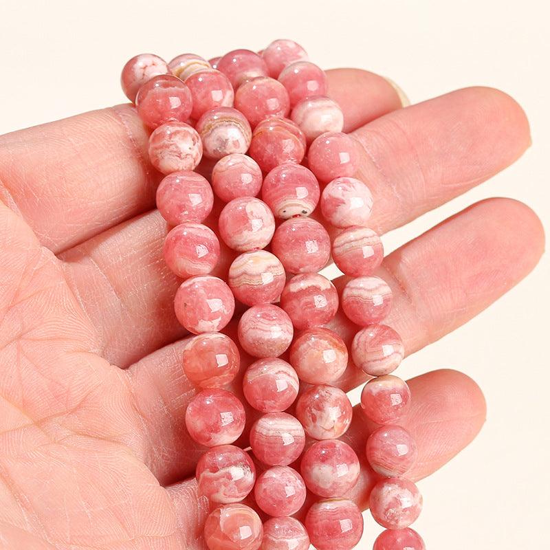 8mm Rhodochrosite beads Wholesale - Free Shipping Over 300USD - Price at $ 35.00 /pc