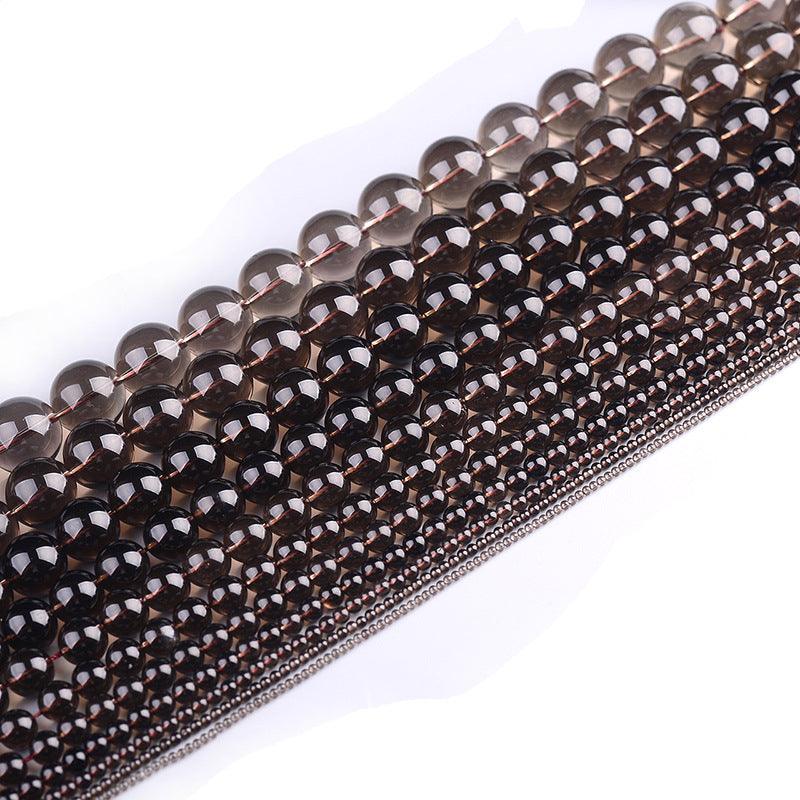 8/10/12mm Smokey Quartz Beads Wholesale - Free Shipping Over 300USD - Price at $ 12.00 /pc