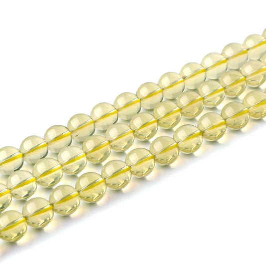 8/10/12mm Citrine beads Wholesale - Free Shipping Over 300USD - Price at $ 17.00 /pc