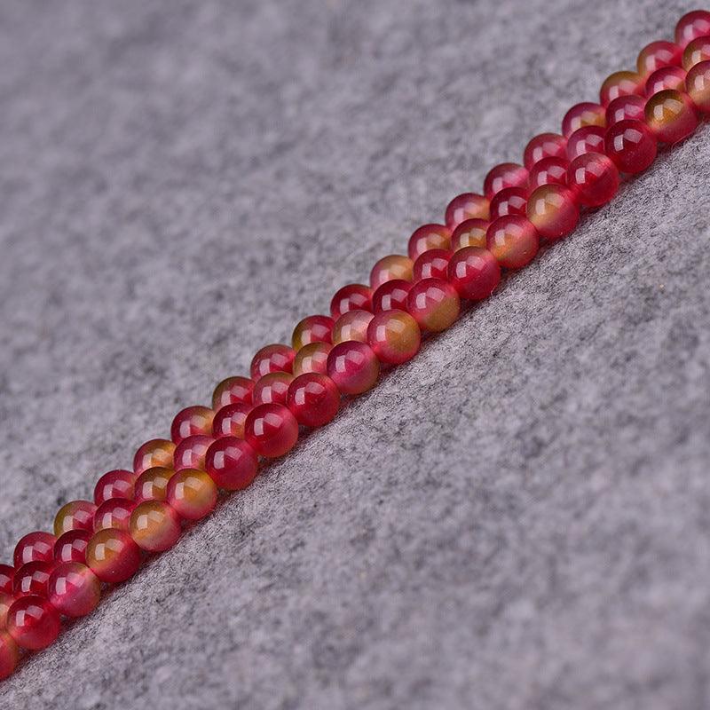 8/10/12mm watermelon carnelian Beads Wholesale - Free Shipping Over 300USD - Price at $ 6.00 /pc