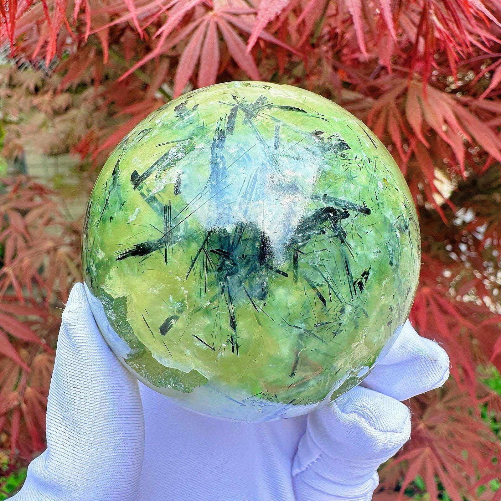 4-8cm Prehnite sphere Wholesale - Free Shipping Over 300USD - Price at $ 53.00 /pc