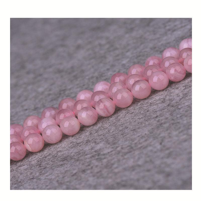 MLD Madagascar Rose quartz beads 8/10/12mm