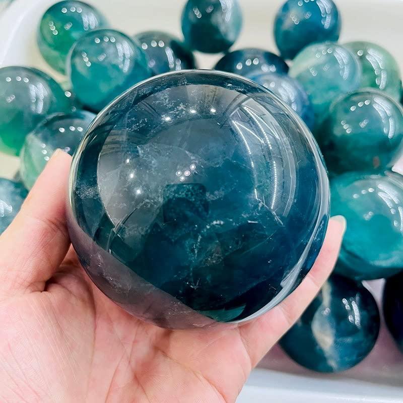 4-7cm Blue Fluorite sphere