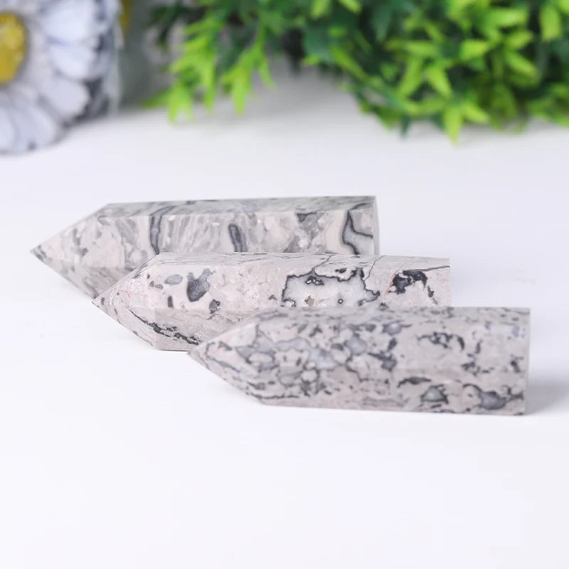 4-7cm picasso jasper tower
