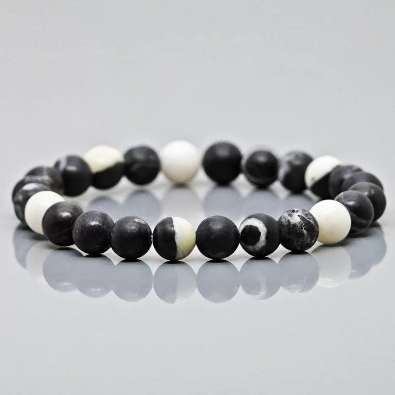 8mm zebra jasper bracelet