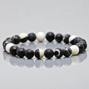 8mm zebra jasper bracelet