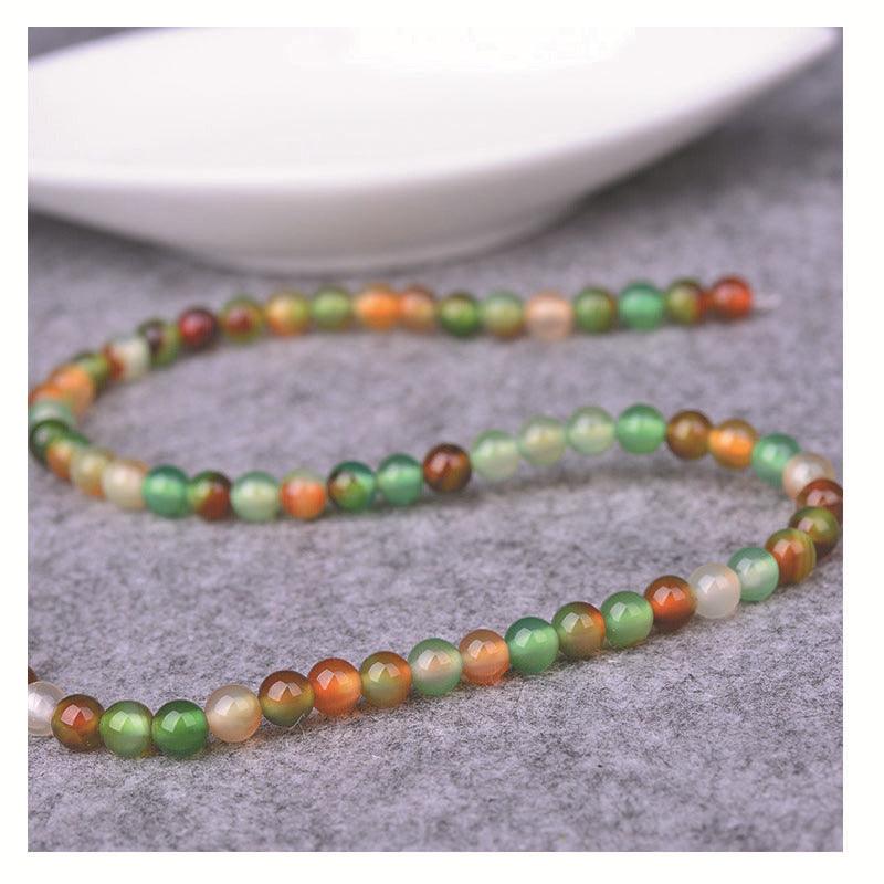 8/10/12mm Peacock Agate Beads Wholesale - Free Shipping Over 300USD - Price at $ 7.50 /pc