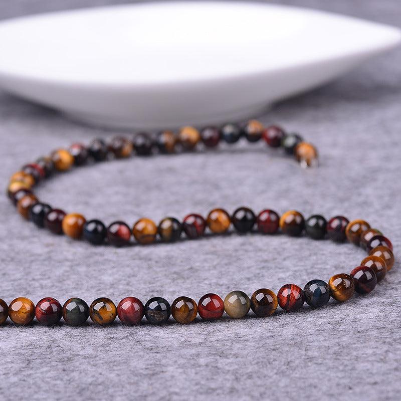 8/10/12mm Colorful Tiger Eyes Beads Wholesale - Free Shipping Over 300USD - Price at $ 12.00 /pc