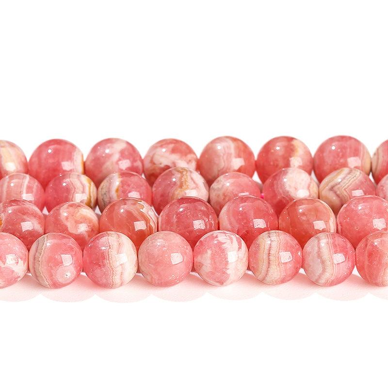 8mm Rhodochrosite beads Wholesale - Free Shipping Over 300USD - Price at $ 35.00 /pc