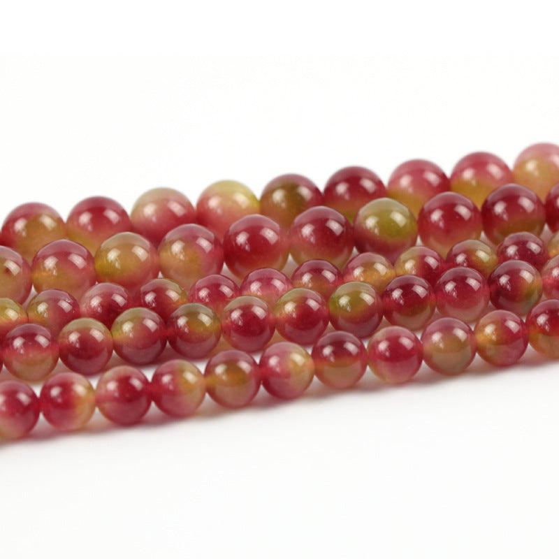 8/10/12mm watermelon carnelian Beads Wholesale - Free Shipping Over 300USD - Price at $ 6.00 /pc
