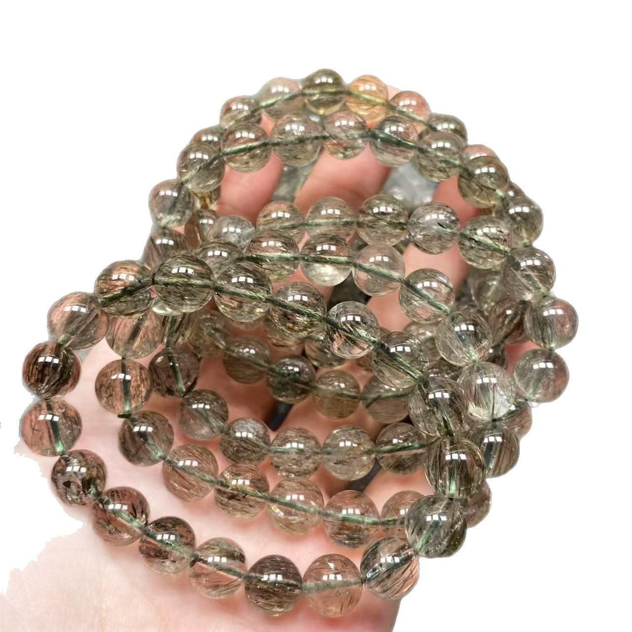 8/10mm Garden Quartz bracelet Wholesale - Free Shipping Over 300USD - Price at $ 16.70 /pc
