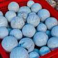5-7cm white agate sphere 1kg