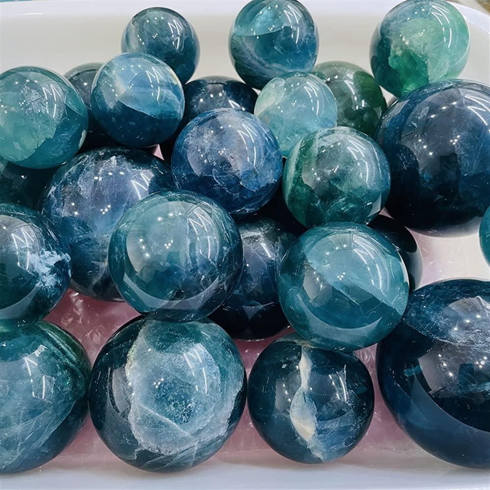 4-7cm Blue Fluorite sphere