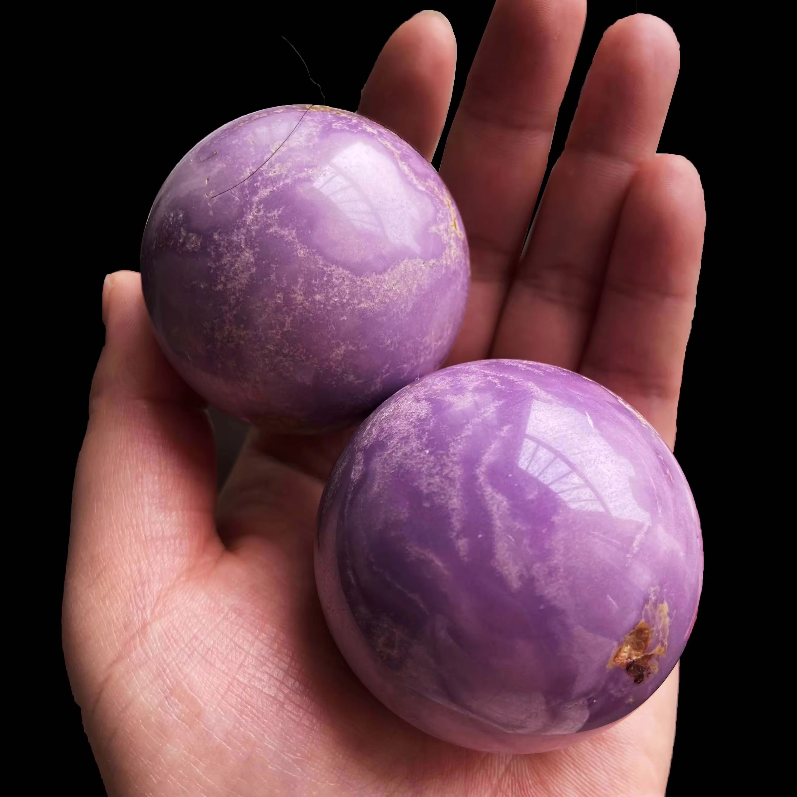 4-7cm phosphosiderite sphere 1kg