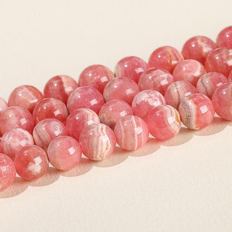 8mm Rhodochrosite beads Wholesale - Free Shipping Over 300USD - Price at $ 35.00 /pc