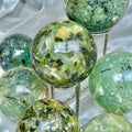 4-8cm Prehnite sphere Wholesale - Free Shipping Over 300USD - Price at $ 53.00 /pc