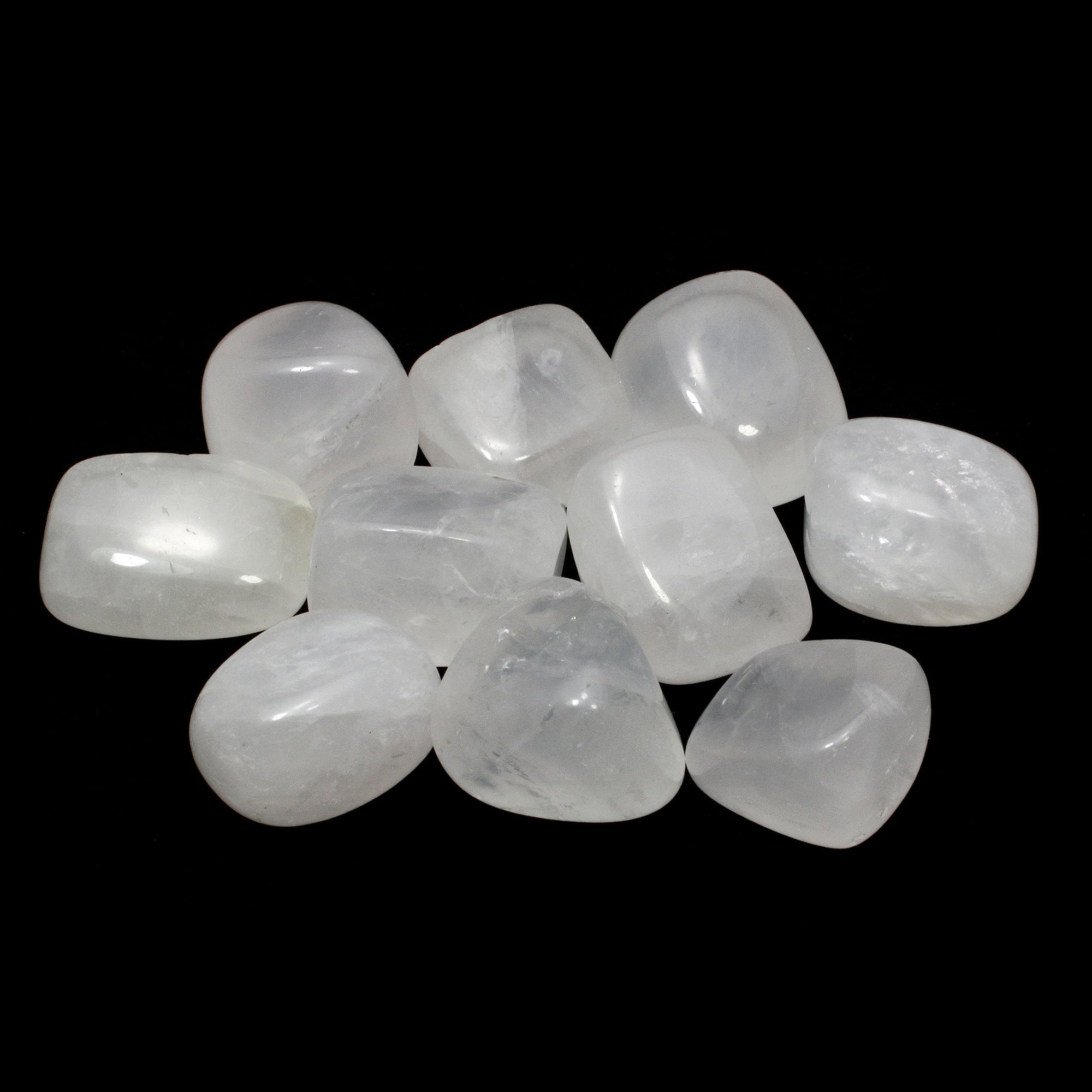 2-4cm milky quartz tumbled 1kg