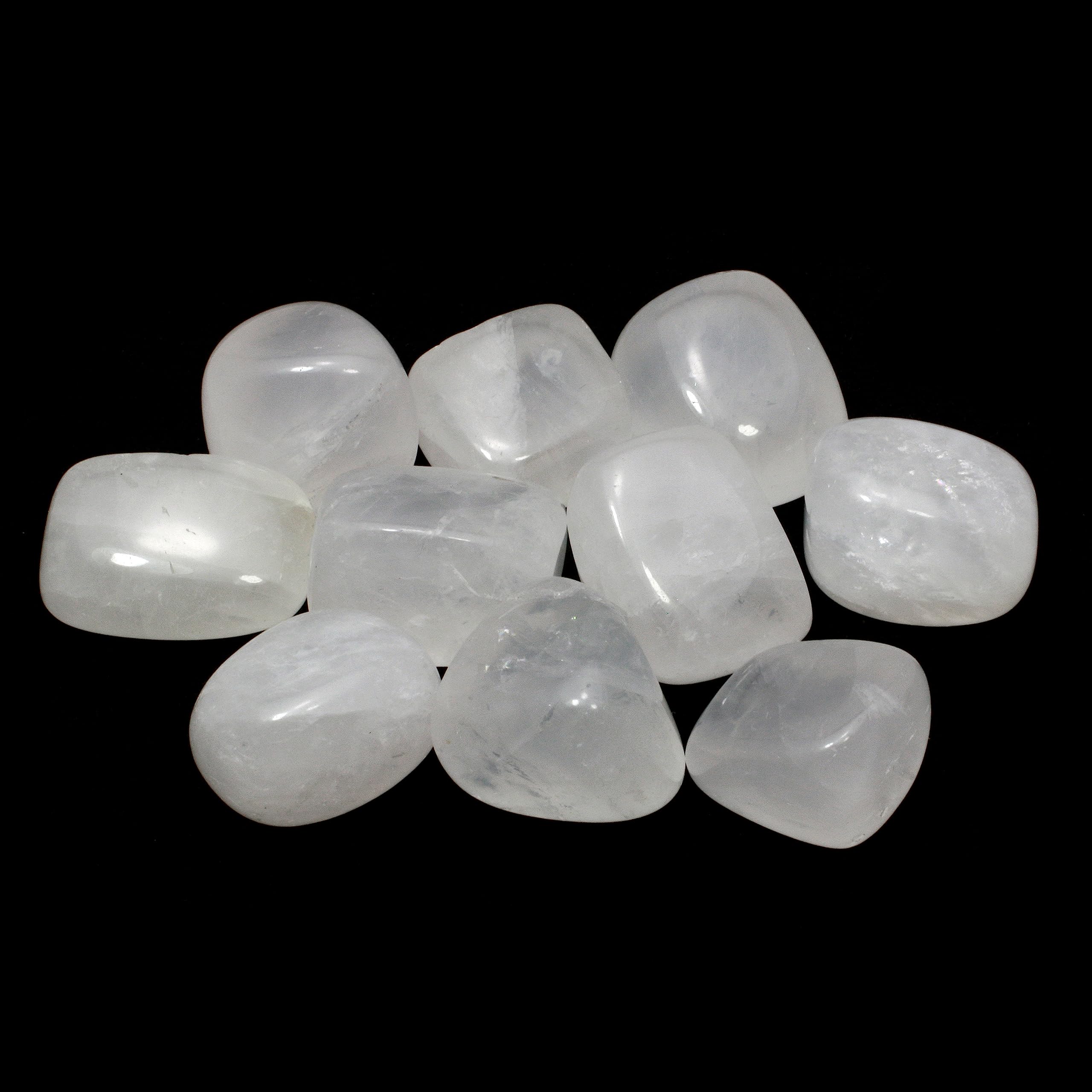 2-4cm milky quartz tumbled 1kg
