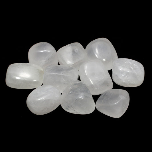 2-4cm milky quartz tumbled 1kg