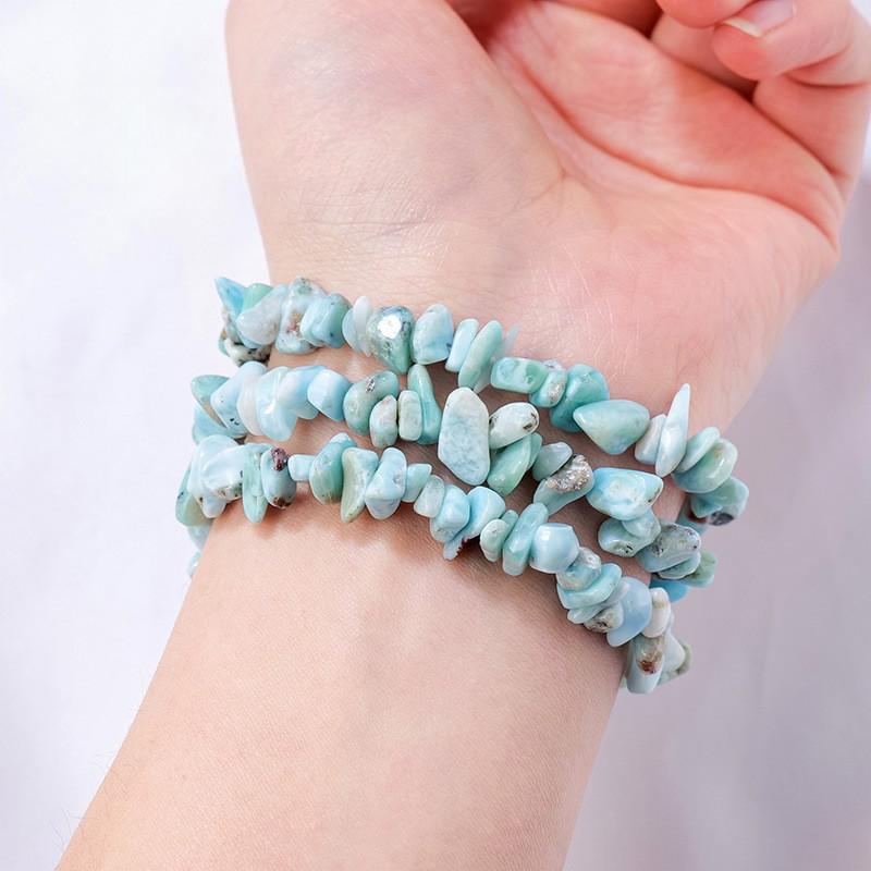 Crystal chips bracelet