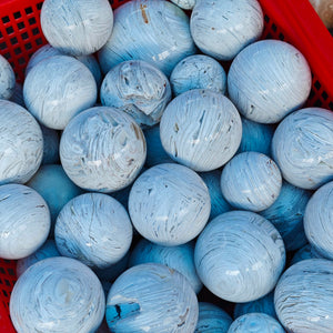 5-7cm white agate sphere 1kg