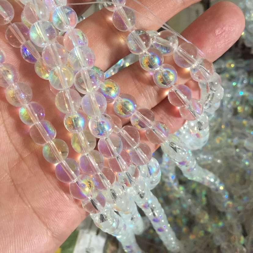 8/10mm Aura Quartz beads