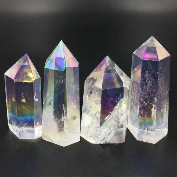 4-7cm Aura Quartz tower 1kg