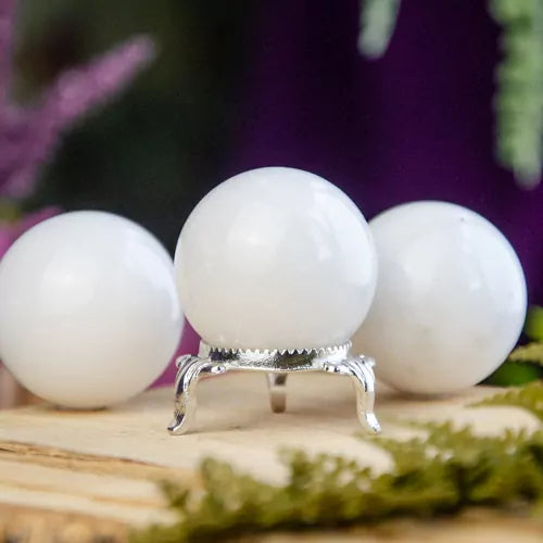 4-7cm white jade sphere 1kg