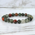 8/10mm african bloodstone bracelet Wholesale - Free Shipping Over 300USD - Price at $ 1.80 /pc