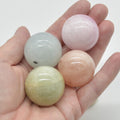 2-3cm morganite sphere