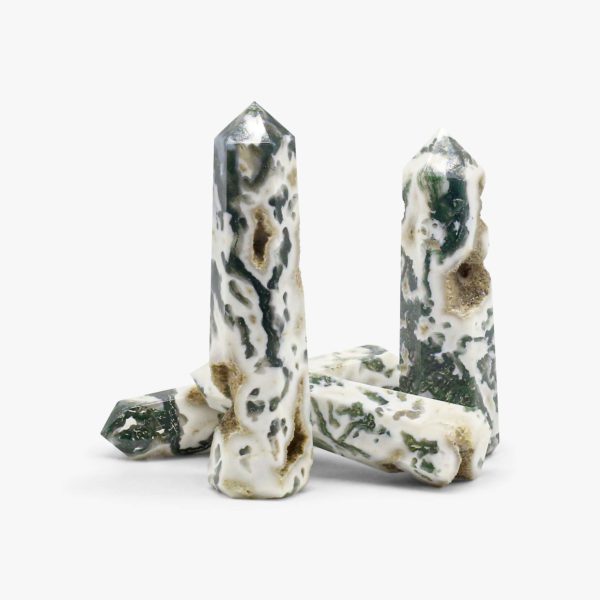5-9cm tree agate tower 1kg