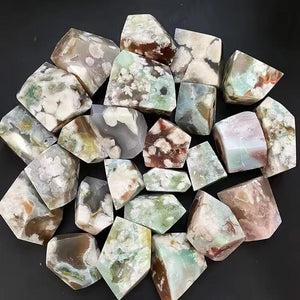 3-5cnm flower agate raw stone Wholesale - Free Shipping Over 300USD - Price at $ 22.00 /pc