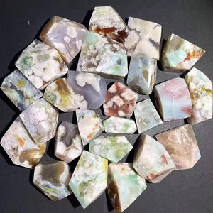 3-5cnm flower agate raw stone Wholesale - Free Shipping Over 300USD - Price at $ 22.00 /pc