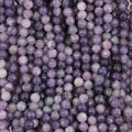 10mm Lepidolite beads Wholesale - Free Shipping Over 300USD - Price at $ 3.50 /pc