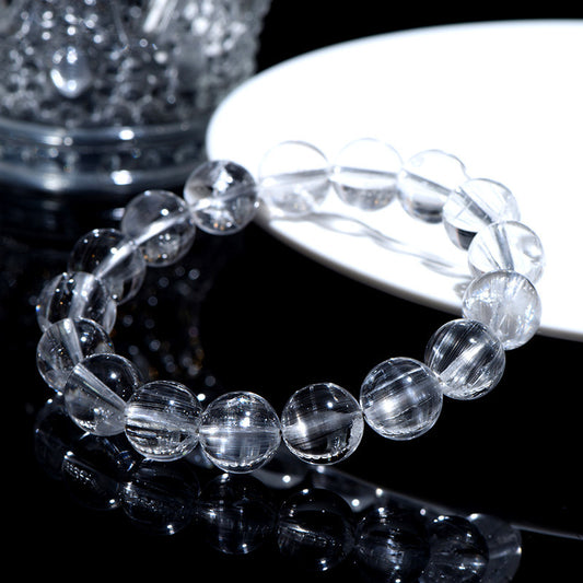 7-8mm white topaz bracelet