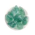 3-5cm raw green fluorite 1kg
