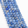 8/10mm Blue Aventurine beads