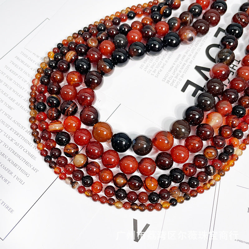 8mm sardonyx beads