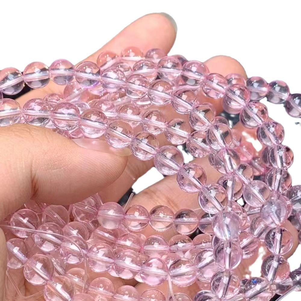 8mm pink topaz bracelet