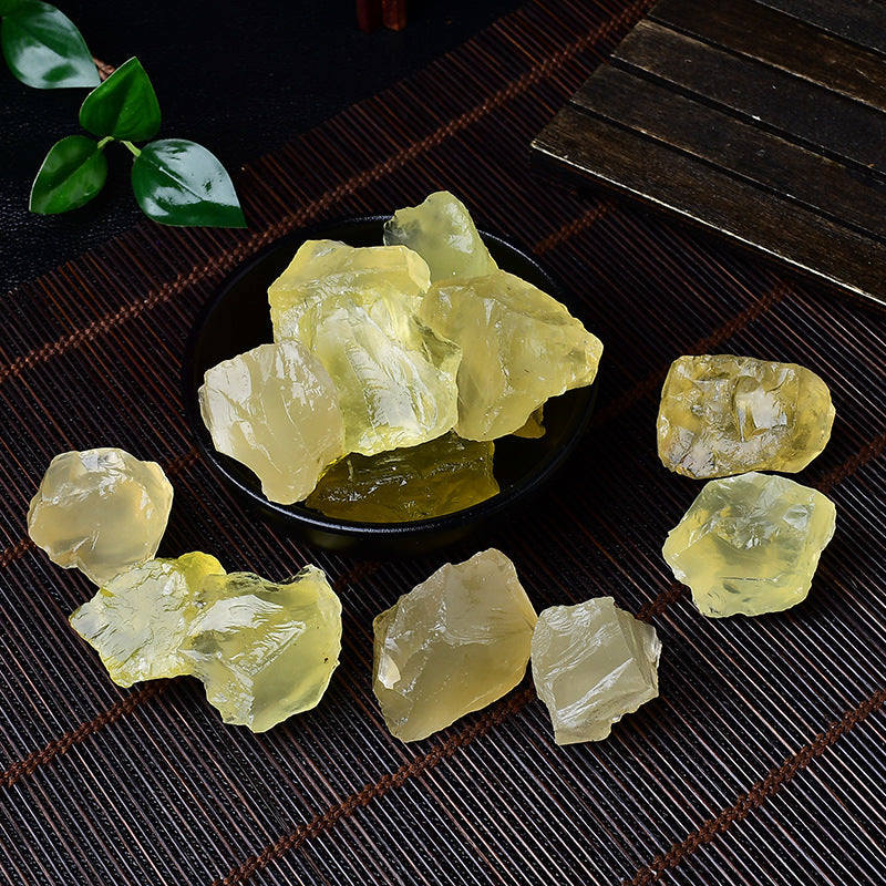 2-5cm lemon quartz raw 1kg