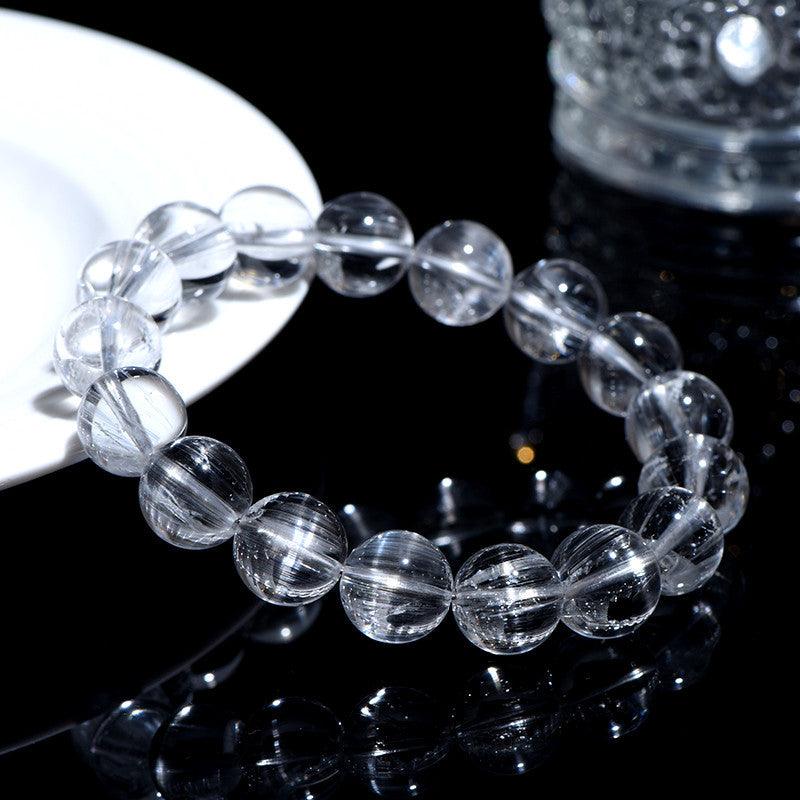7-8mm white topaz bracelet