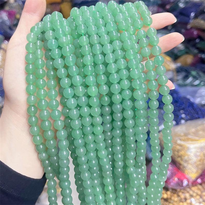 8/10mm green Aventurine beads