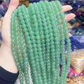 8/10mm green Aventurine beads