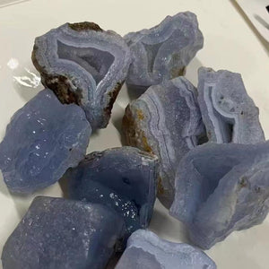 3-5 raw blue lace agate 1kg