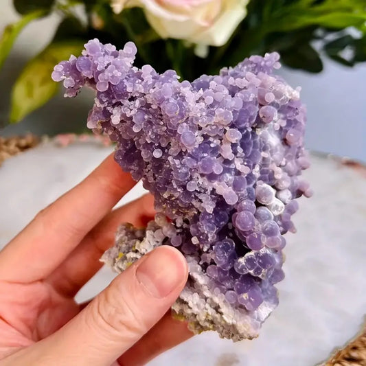 raw grape agate cluster 1kg