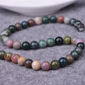 8/10mm indian agate beads