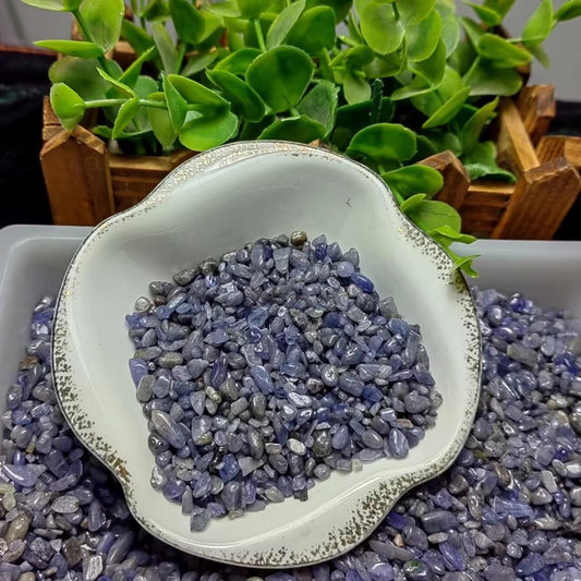 3-7mm raw tanzanite 100g