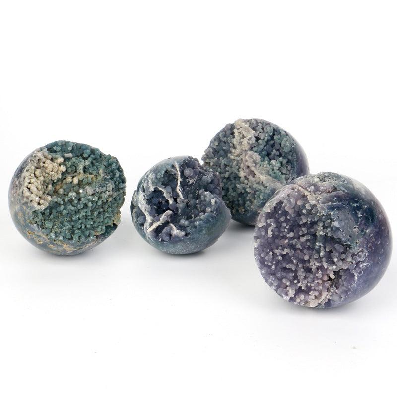 3-7cm grape agate sphere 1kg