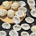 3-6cm white agate raw