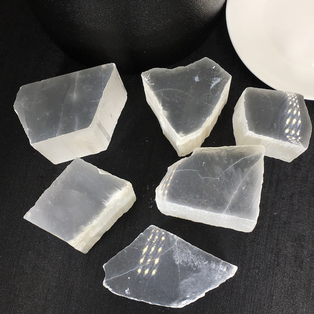 2-5cm raw selenite 1kg